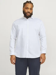 Jack & Jones Plus Hemd JJPRParma weiß