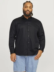 Jack & Jones Plus Hemd JJPRParma schwarz