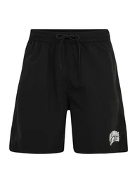 Badeshorts 'DIAMOND AND DOLLARS' schwarz / wei