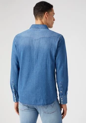 Wrangler Jeanshemd (27) blau