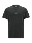 Jack & Jones Kurzarmshirt JORVESTERBRO TEE SS CREW NECK NOOS anthrazit/wei