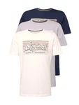 Blend T-Shirt BLEND BHTee marine/stone/weiß