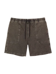 Shorts black denim