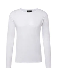 Replay Langarmshirt weiß