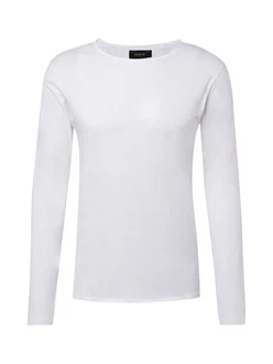 Replay Langarmshirt weiß