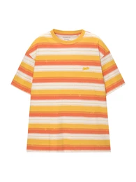 T-Shirt orange / hummer / wei