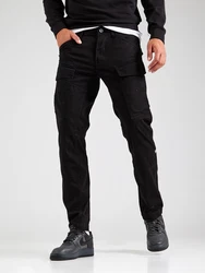 G-STAR Cargohose Rovic Cargo Regular Tapered schwarz