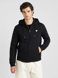 GUESS JEANS Sweatjacke schwarz