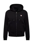 GUESS JEANS Sweatjacke schwarz