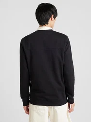 anerkjendt Sweatshirt schwarz/weiß