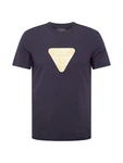 Guess T-Shirt dunkelblau/gelb/weiß