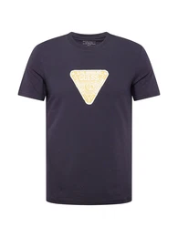 T-Shirt dunkelblau / gelb / wei