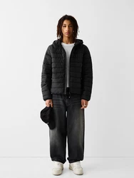 Bershka Jacke schwarz