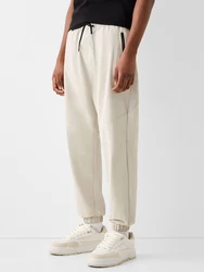 Bershka Hose hellgrau