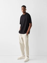 Bershka Hose hellgrau