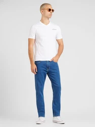 GUESS JEANS T-Shirt rot/schwarz/weiß
