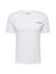 GUESS JEANS T-Shirt rot/schwarz/weiß