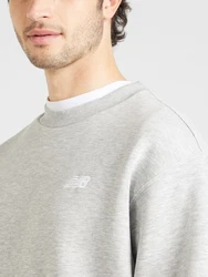 new balance Sweatshirt grau/weiß