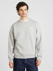 new balance Sweatshirt grau/weiß