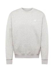 new balance Sweatshirt grau/weiß