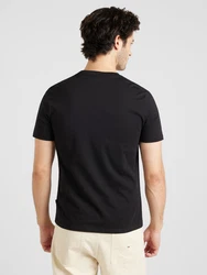 GUESS JEANS T-Shirt rot/schwarz/weiß