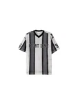 Bershka T-Shirt grau/schwarz/weiß