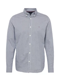 Hemd marine / wei