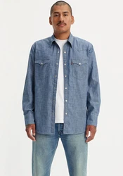 LEVI'S Hemd Barstow Western Standard blau