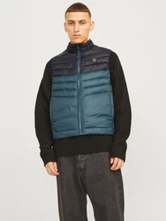JACK & JONES Weste JJESprint petrol/schwarz