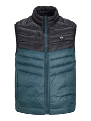 JACK & JONES Weste JJESprint petrol/schwarz