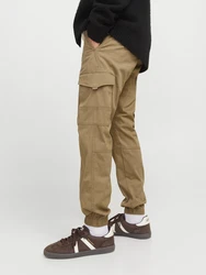 Jack & Jones Cargohose JJIPaul JJFLake (1-tlg) Karamell