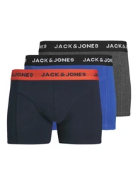 Boxershorts blau / navy / graumeliert / schwarz