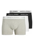 JACK & JONES Boxershorts (3-St) greige/schwarz/wei