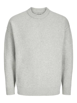 JACK & JONES Pullover JCOMAX hellgrau JACK & JONES Pullover JCOMAX hellgrau