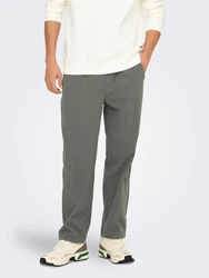 Only & Sons Hose ONSSinus grau