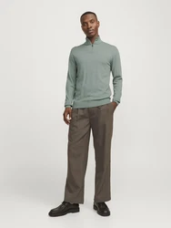 JACK & JONES Pullover 'JJEEmil' schilf