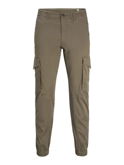 Jack & Jones Cargohose JJIPaul JJFLake (1-tlg) taupe