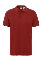 LEVI'S Poloshirt 'Housemark Polo' Rot/Dunkelrot/Braun/Bordeaux/Rot/Dunkelrot/Braun/Bordeaux