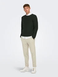 ONLY & SONS Rundhalspullover ONSEric (1-tlg) Tanne