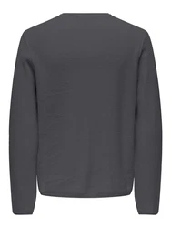 ONLY & SONS Rundhalspullover ONSEric (1-tlg) dunkelgrau