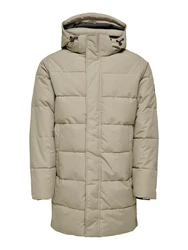 Only & Sons Mantel CARL dunkelbeige