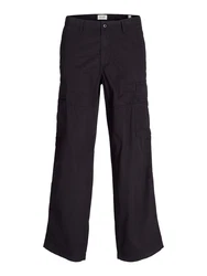 JACK & JONES Hose 'BILL' schwarz