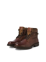 JACK & JONES Schnürboots 'JFWDexter' pueblo/dunkelbraun