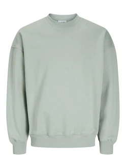 JACK & JONES Sweatshirt JJEUrban Edge pastellgrn