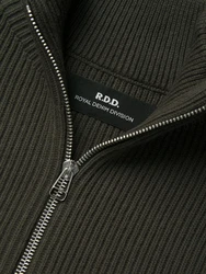 R.D.D. ROYAL DENIM DIVISION Strickjacke RDDWALT oliv