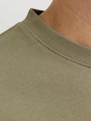 JACK & JONES Sweatshirt 'JJECharge' oliv