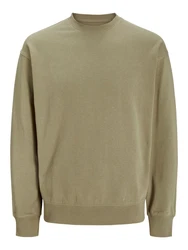 JACK & JONES Sweatshirt 'JJECharge' oliv