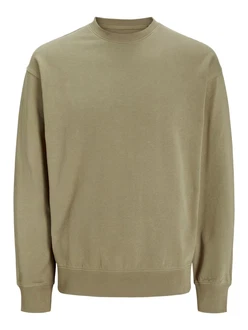 JACK & JONES Sweatshirt 'JJECharge' oliv
