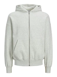 Sweatjacke 'JJEUrban Edge' weimeliert