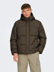 Only & Sons Jacke dunkelbraun